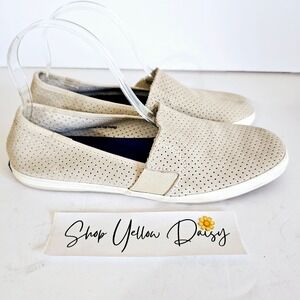 Keds Womens Chillax a-Line Perf Suede Fashion Sneaker Slip On Sz 9 -‎  Sh427.1